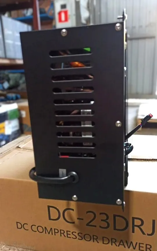 DC-23DRJ - Холодильник компрессионный автомобильный 23л (встраиваемый с выдвижным ящиком), модель: DC-23DRJ
