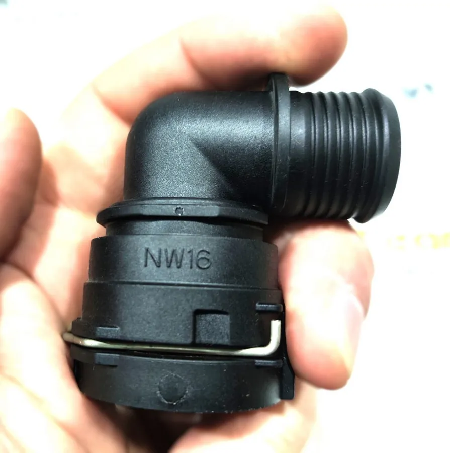 DZ9X259538041 - Быстросъемное соединение на расширительный бачек SHACMAN X6000 ОРИГИНАЛ