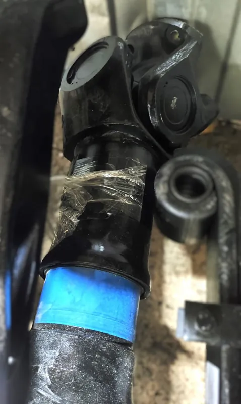 DZ9114315184 - Вал карданный 1840мм SHACMAN X6000 ОРИГИНАЛ