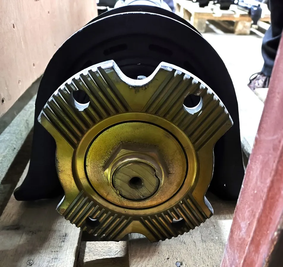 DZ92189315098 - Вал карданный L980 с подвесным 8x4 SHACMAN X3000 ОРИГИНАЛ