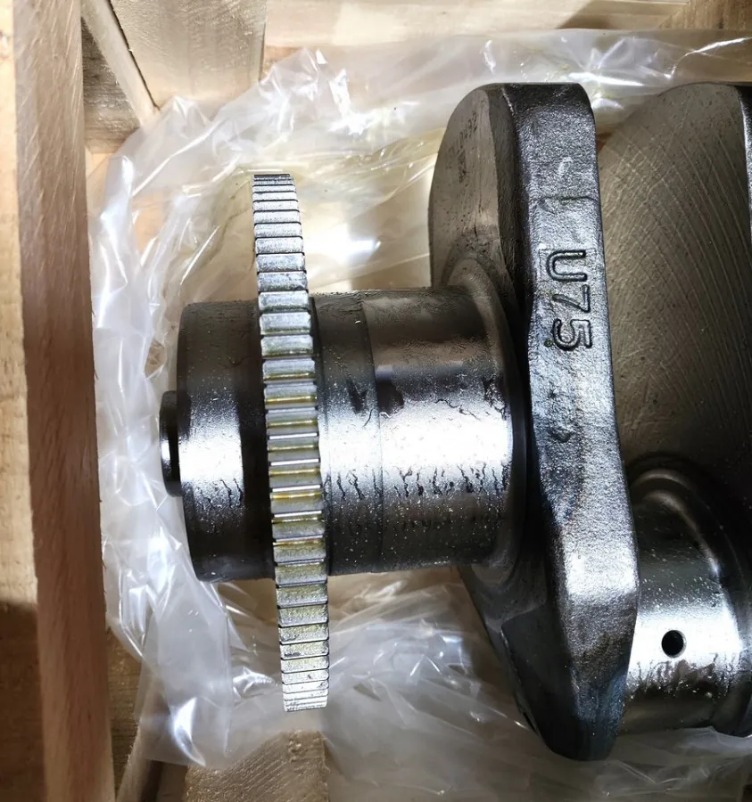 612630020124 - Вал коленчатый короткий 45мм WP12 1006462630 ОРИГИНАЛ