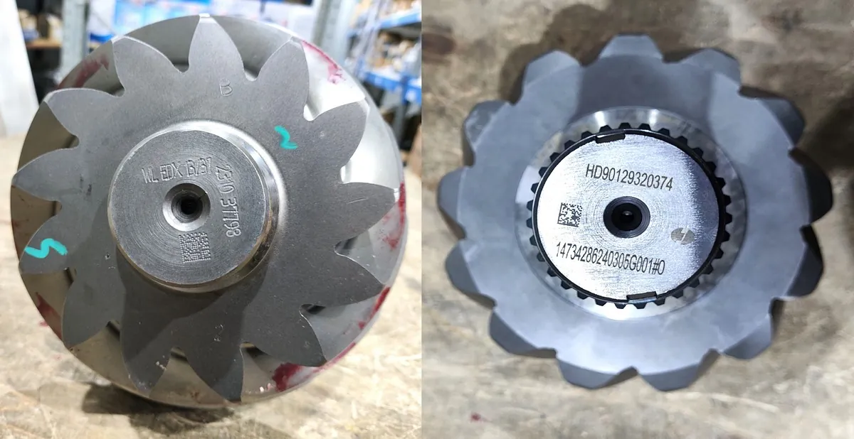 HD90129320374 - Главная пара HDZ44 SHACMAN X6000 ОРИГИНАЛ