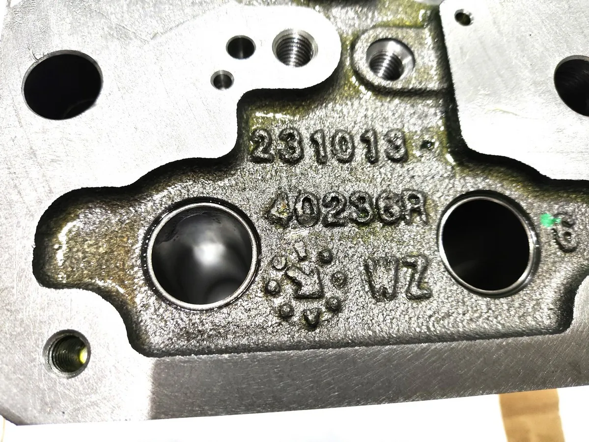 1005544823 - Головка блока цилиндров (ГБЦ) WP12.430E50 ОРИГИНАЛ