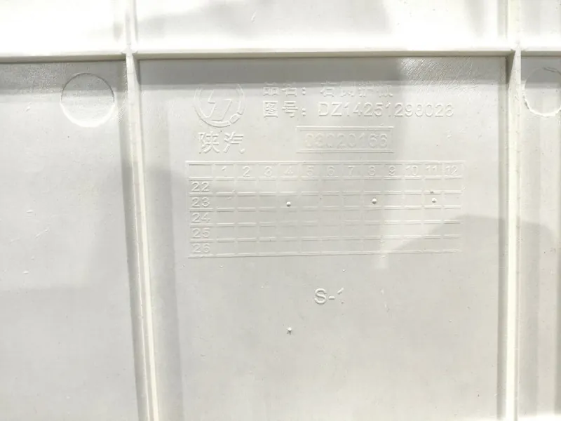 DZ14251290028 - Крышка кабины боковая правая SHACMAN X5000 X3000 ОРИГИНАЛ