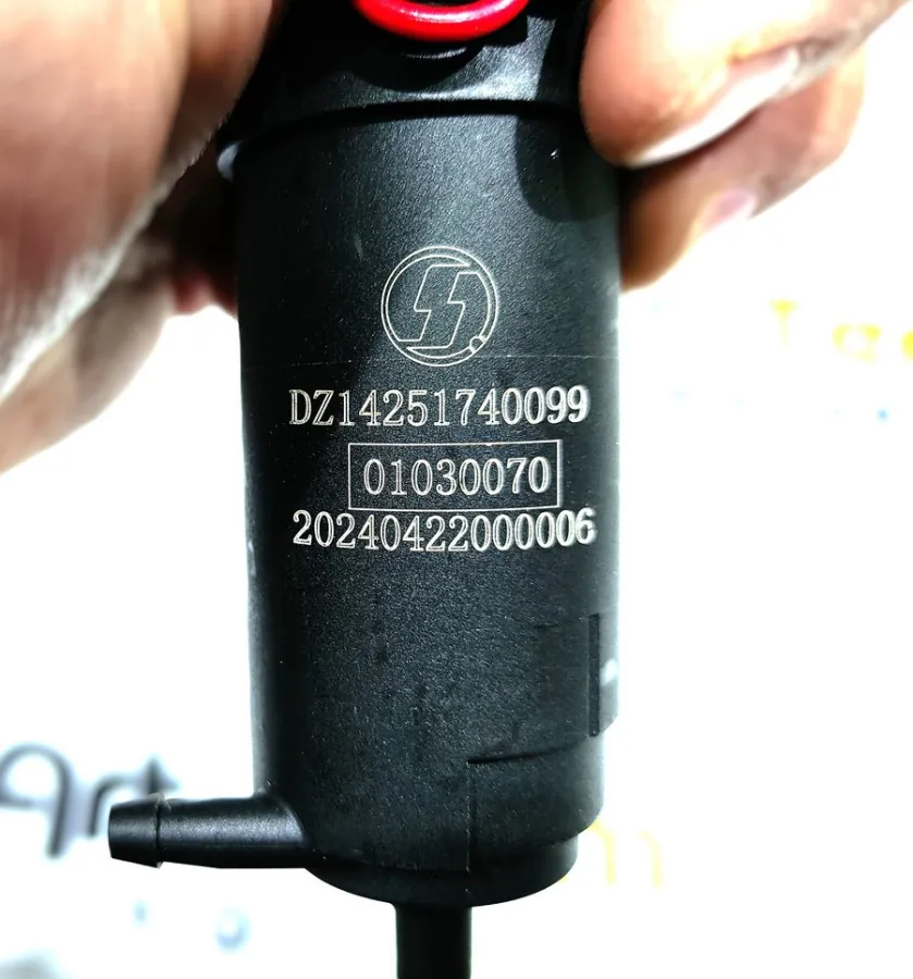 DZ14251740099 - Мотор бачка омывателя SHACMAN X5000 Х3000 ОРИГИНАЛ