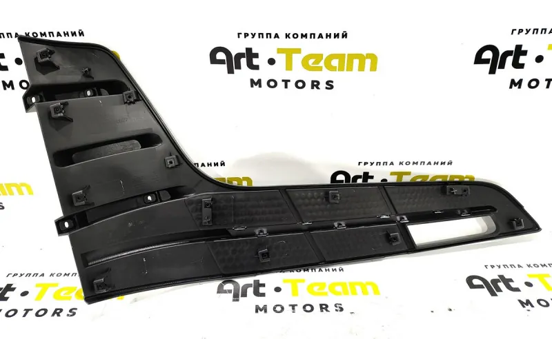 DZ16251110027 - Накладка капота левая с хромированной вставкой SHACMAN X6000 ОРИГИНАЛ