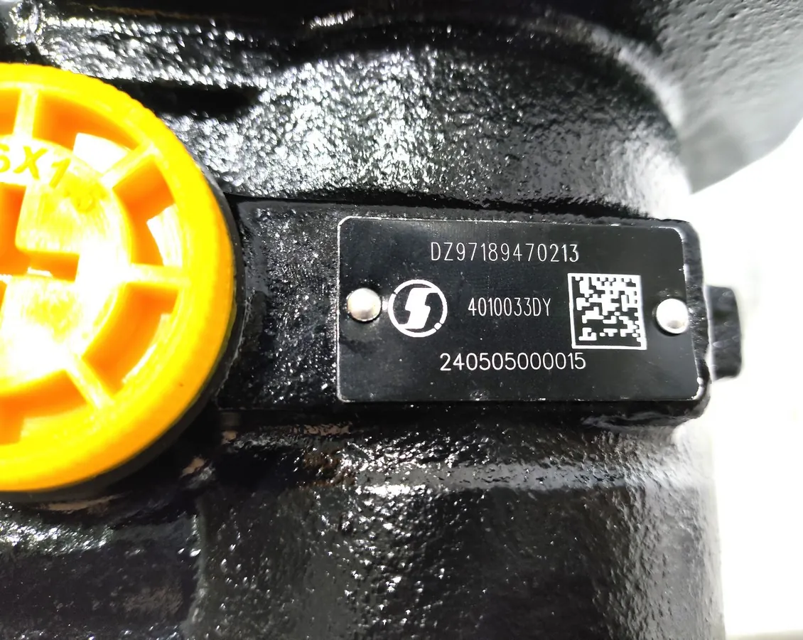 DZ97189470213 - Насос ГУР SHACMAN X6000 X5000 X3000 E50 Z=28 ОРИГИНАЛ