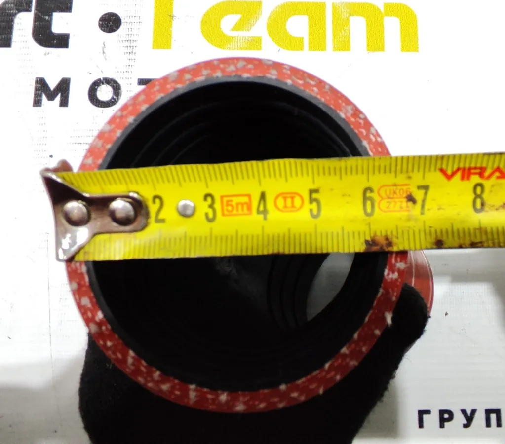 DZ9X189535035 - Патрубок радиатора угловой выпуск SHACMAN X6000 WP13 ОРИГИНАЛ