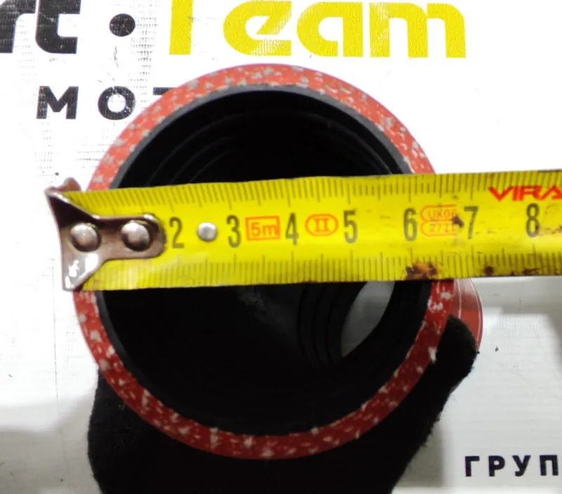 DZ9X189535035 - Патрубок радиатора угловой выпуск SHACMAN X6000 WP13 ОРИГИНАЛ