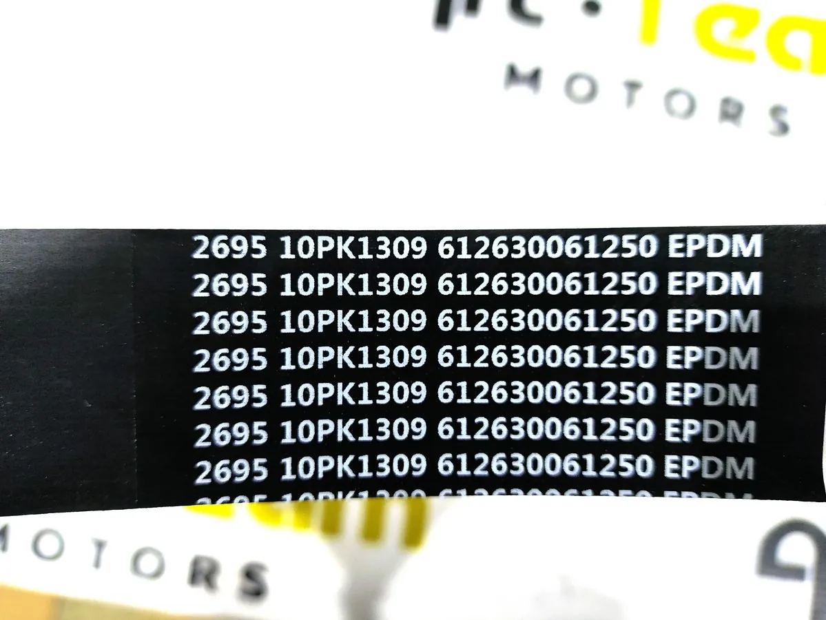 612630061250 - Ремень 10PK1309 SHACMAN WP12/WP13 ОРИГИНАЛ