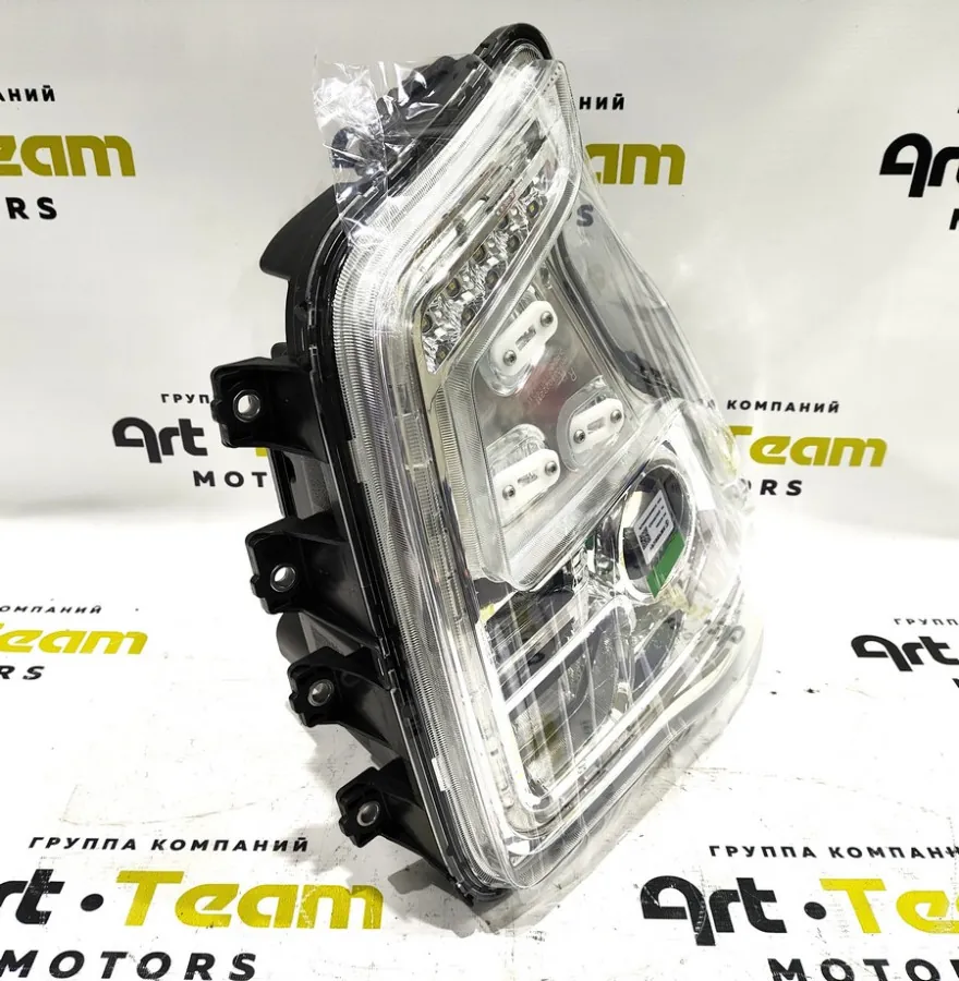 DZ9X259810128 - Фара правая LED SHACMAN X6000 ОРИГИНАЛ